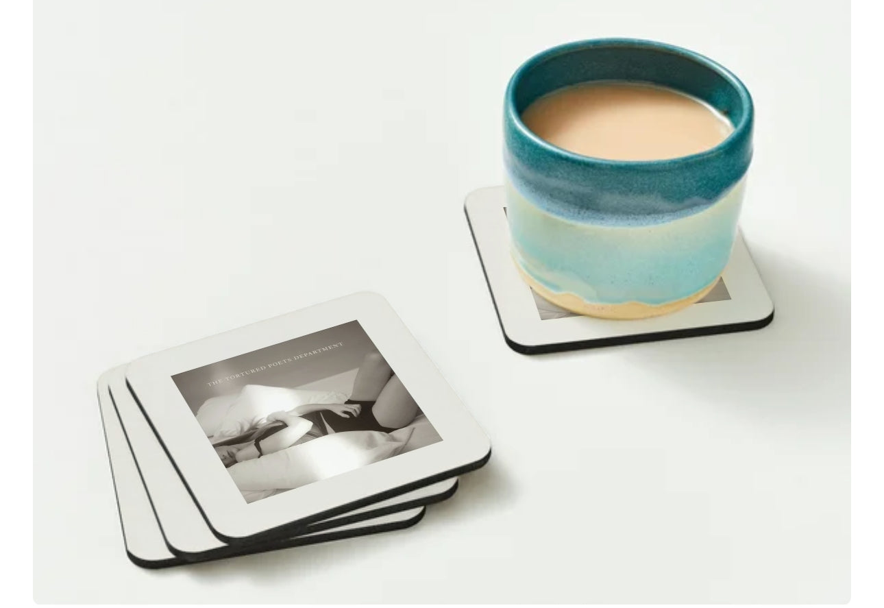 Taylor Swift Album Coaster Sets - Multiple Pack Sizes - Midnights 1989