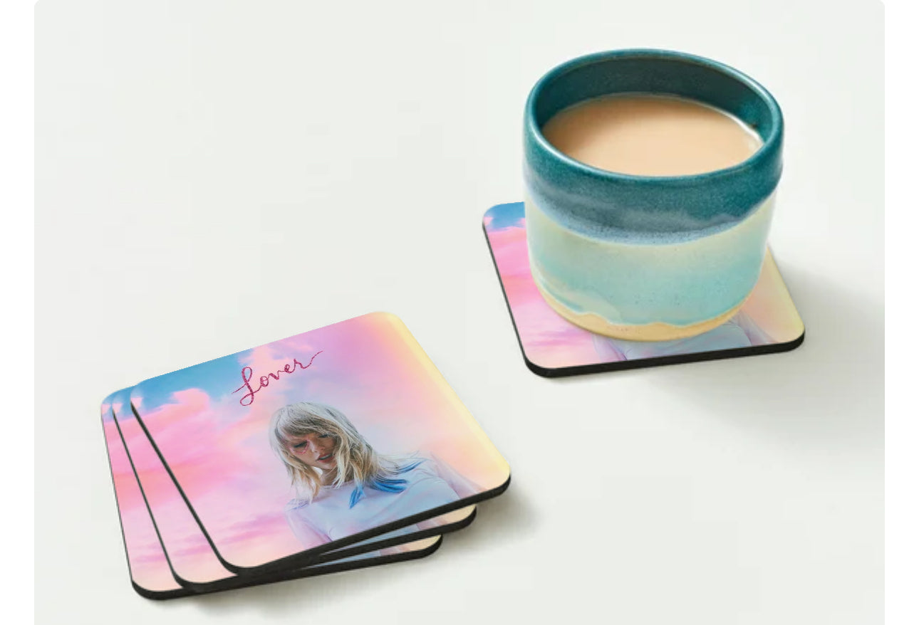 Taylor Swift Album Coaster Sets - Multiple Pack Sizes - Midnights 1989