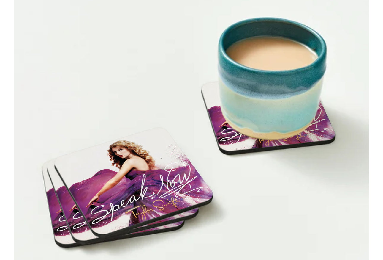 Taylor Swift Album Coaster Sets - Multiple Pack Sizes - Midnights 1989