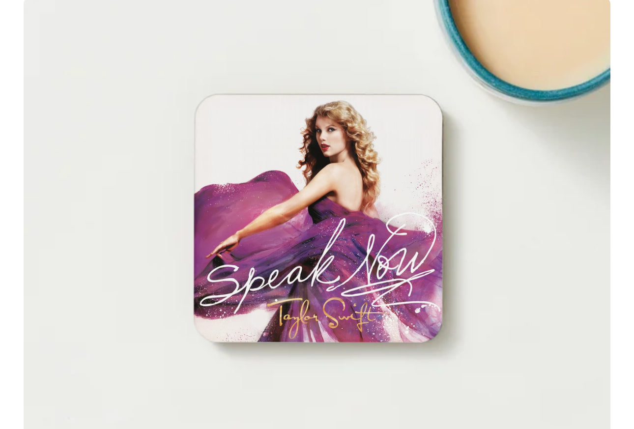 Taylor Swift Album Coaster Sets - Multiple Pack Sizes - Midnights 1989