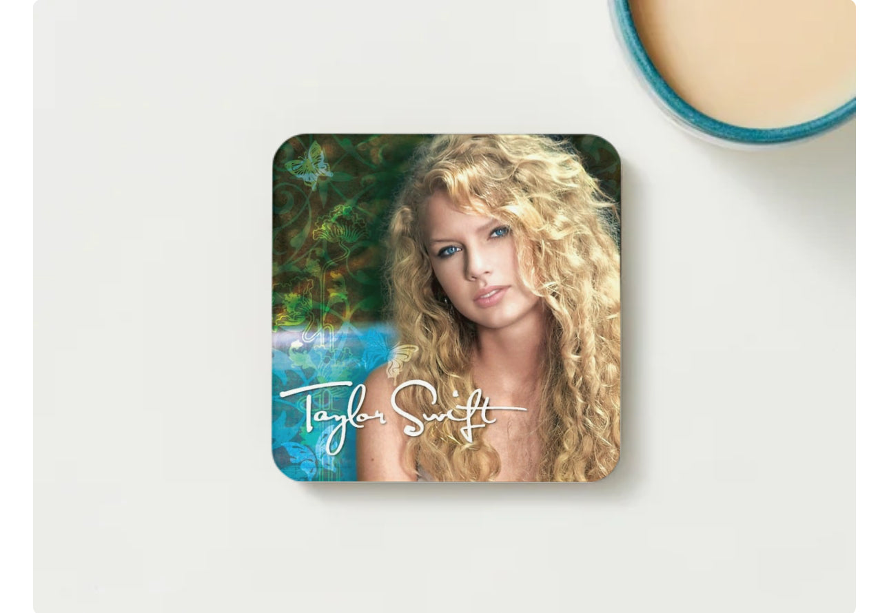 Taylor Swift Album Coaster Sets - Multiple Pack Sizes - Midnights 1989