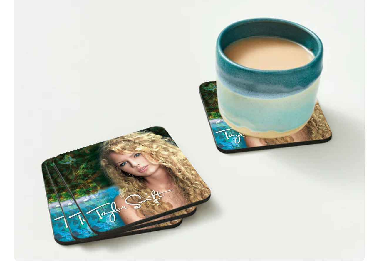 Taylor Swift Album Coaster Sets - Multiple Pack Sizes - Midnights 1989