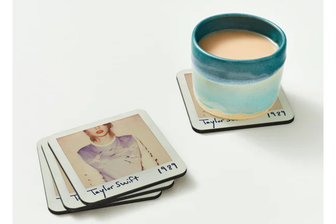 Taylor Swift Album Coaster Sets - Multiple Pack Sizes - Midnights 1989