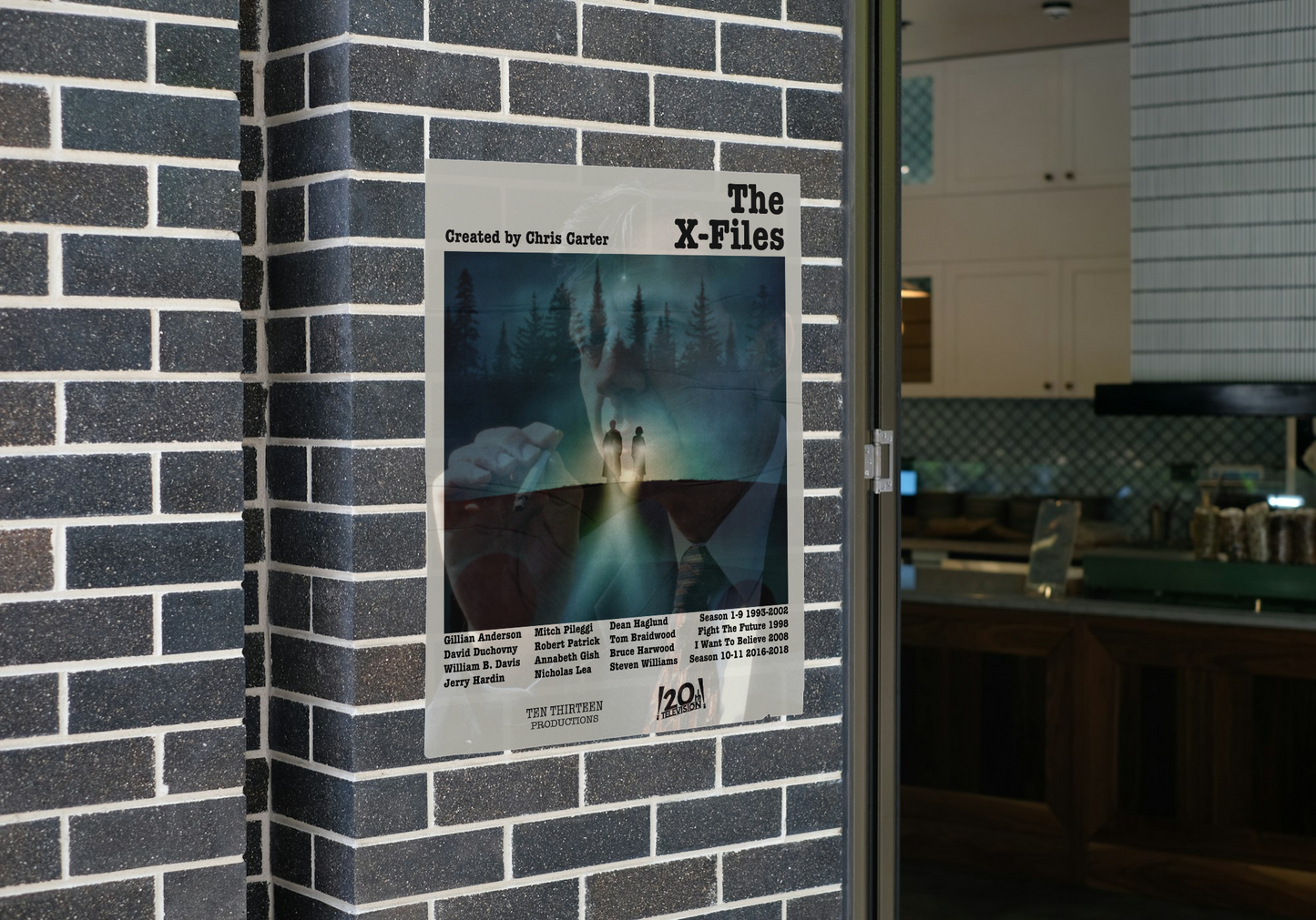 The X Files Poster A1-5 Frame Option Mulder Scully