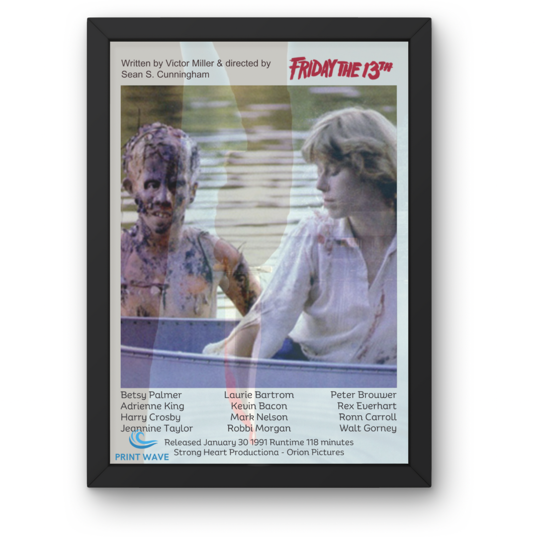 Horror Movie Posters A1-A5 with Frame Option - Texas Chainsaw - Halloween - Silence of the Lambs + Many More