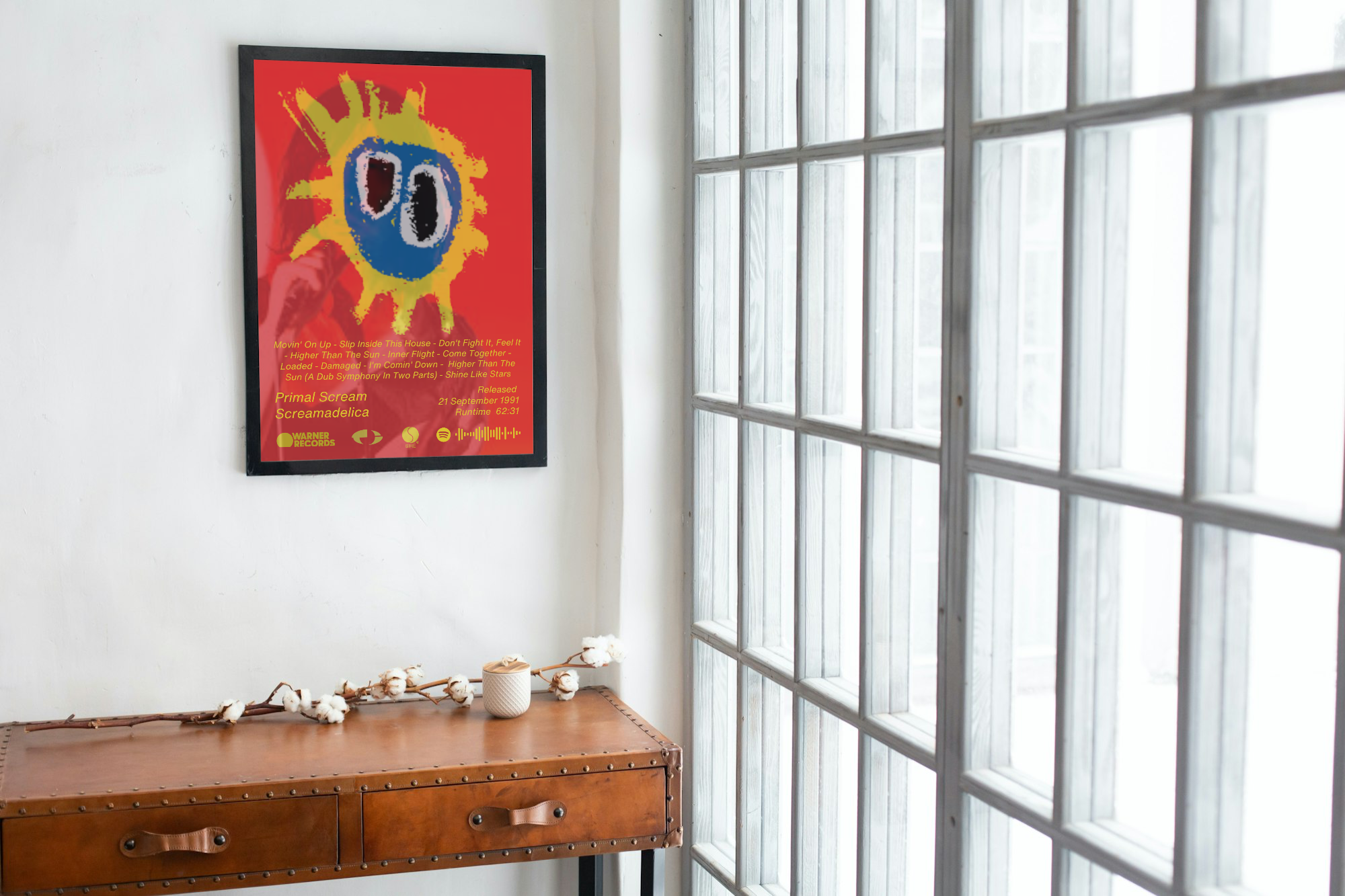 Primal Scream Screamadelica Album Print