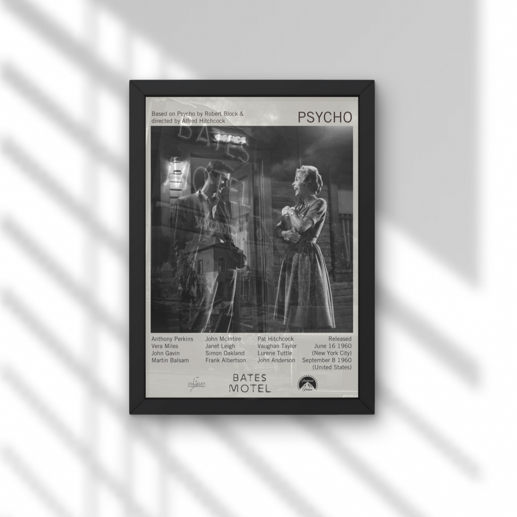 Psycho 1960 Movie Print