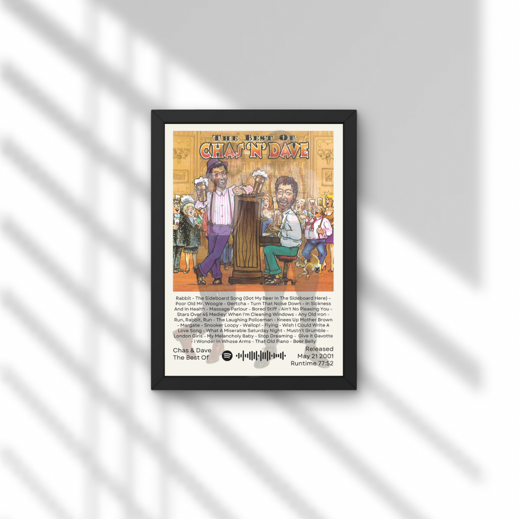 Chas and Dave Best Of Album Print