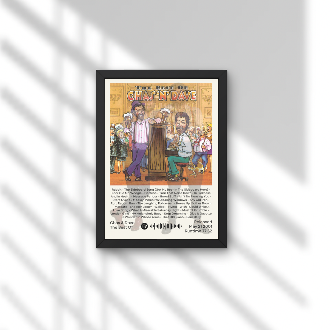 Chas and Dave Best Of Album Print