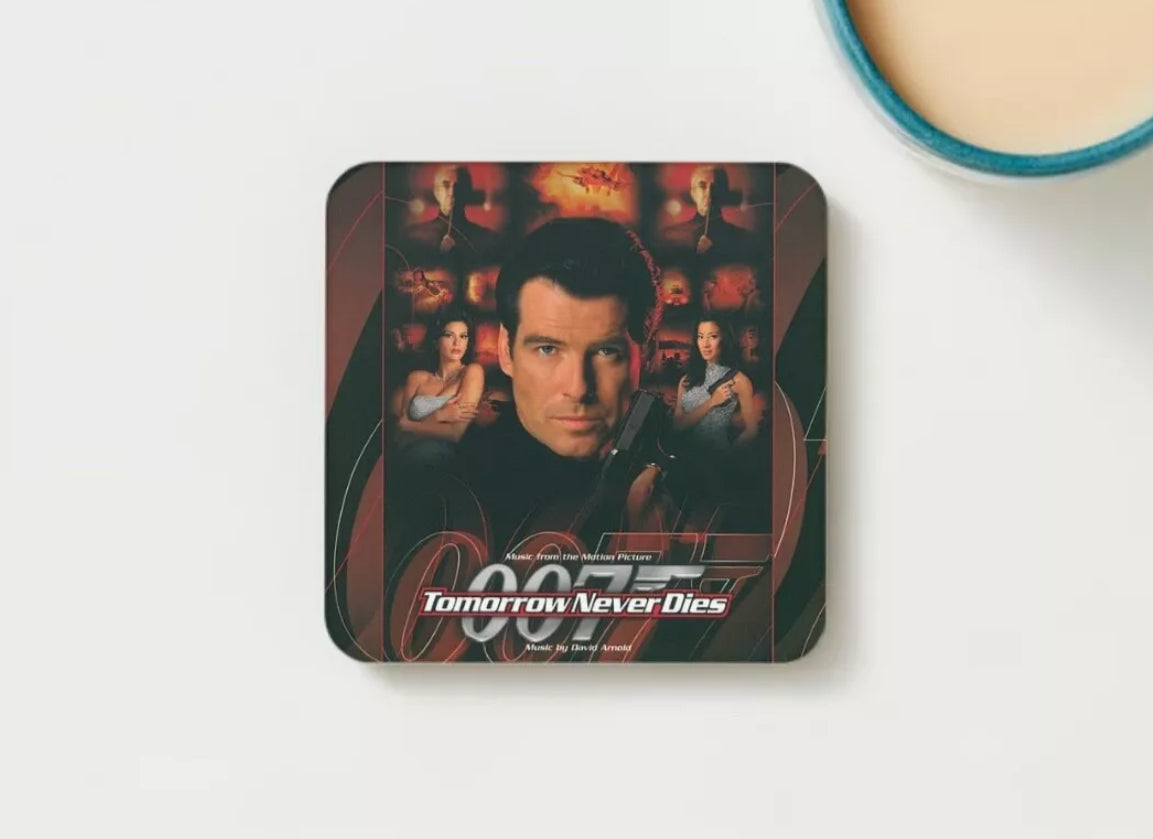 James Bond coaster sets various pack sizes! You Choose Film! 007 Connery Moore