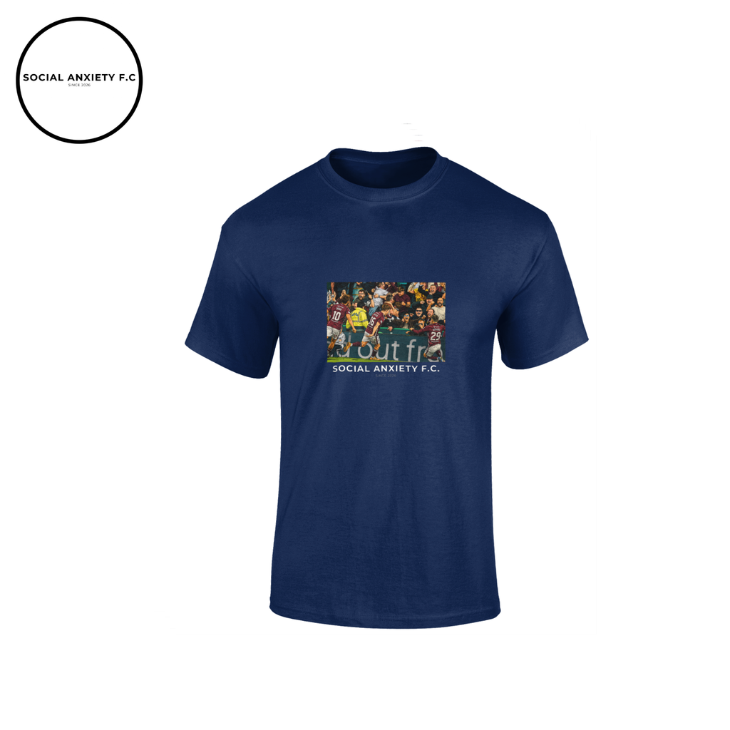 The capital belongs to Hearts
 // T-Shirt by Social Anxiety F.C.