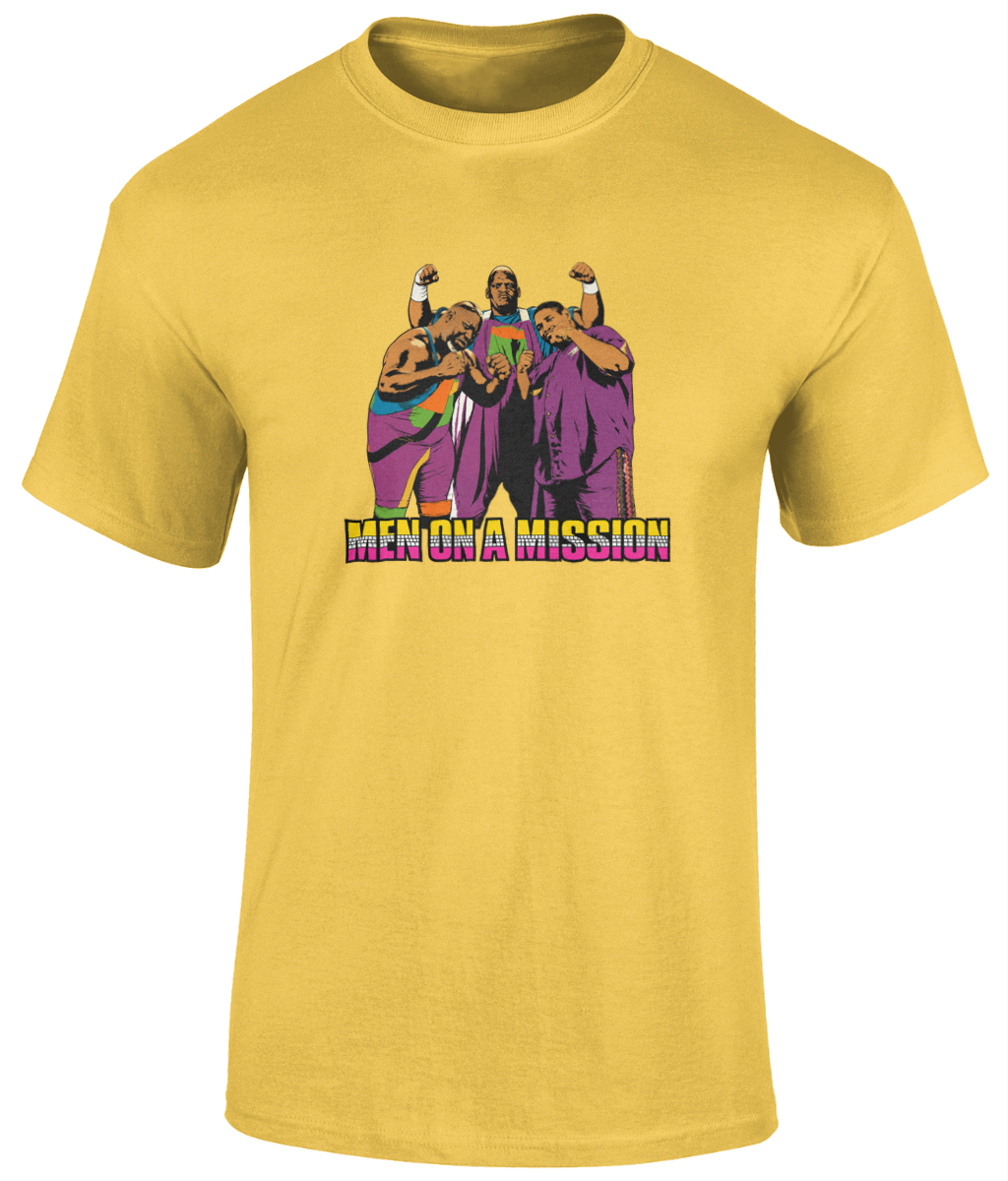 Men On A Mission Wrestling T-Shirt