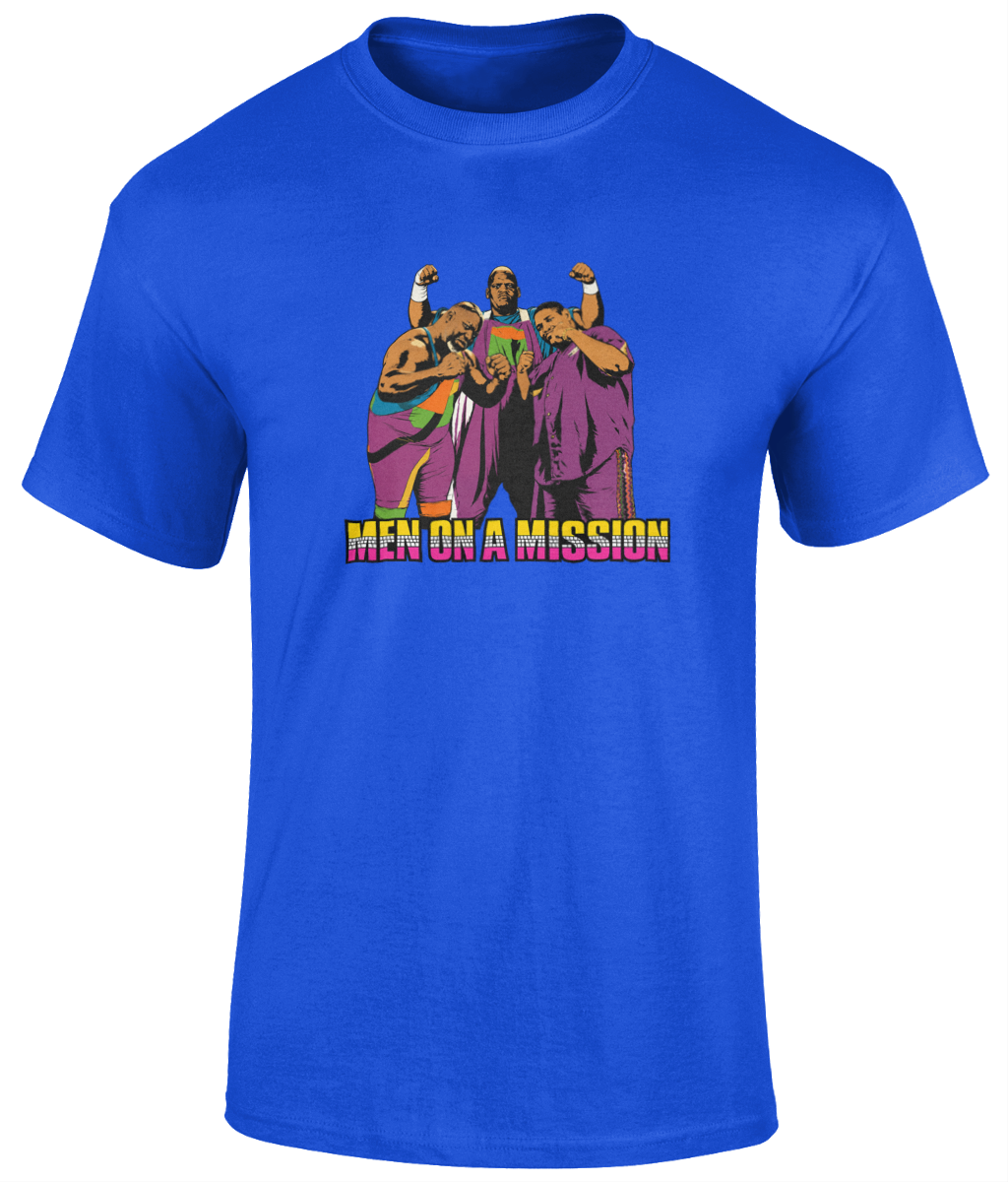 Men On A Mission Wrestling T-Shirt