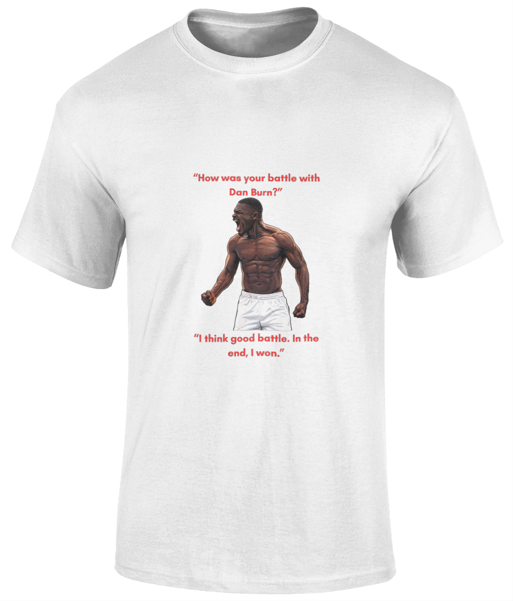 ‘How was your battle?’ Derby T Shirt