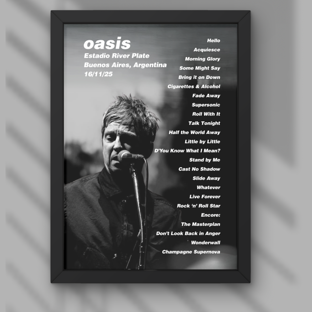 Oasis Buenos Aires 16th Novembre