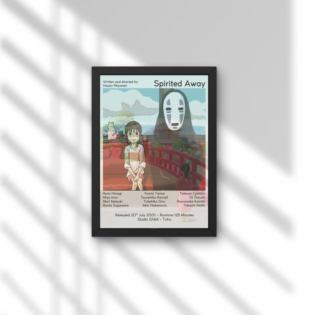 Spirited Away Anime Movie Print
