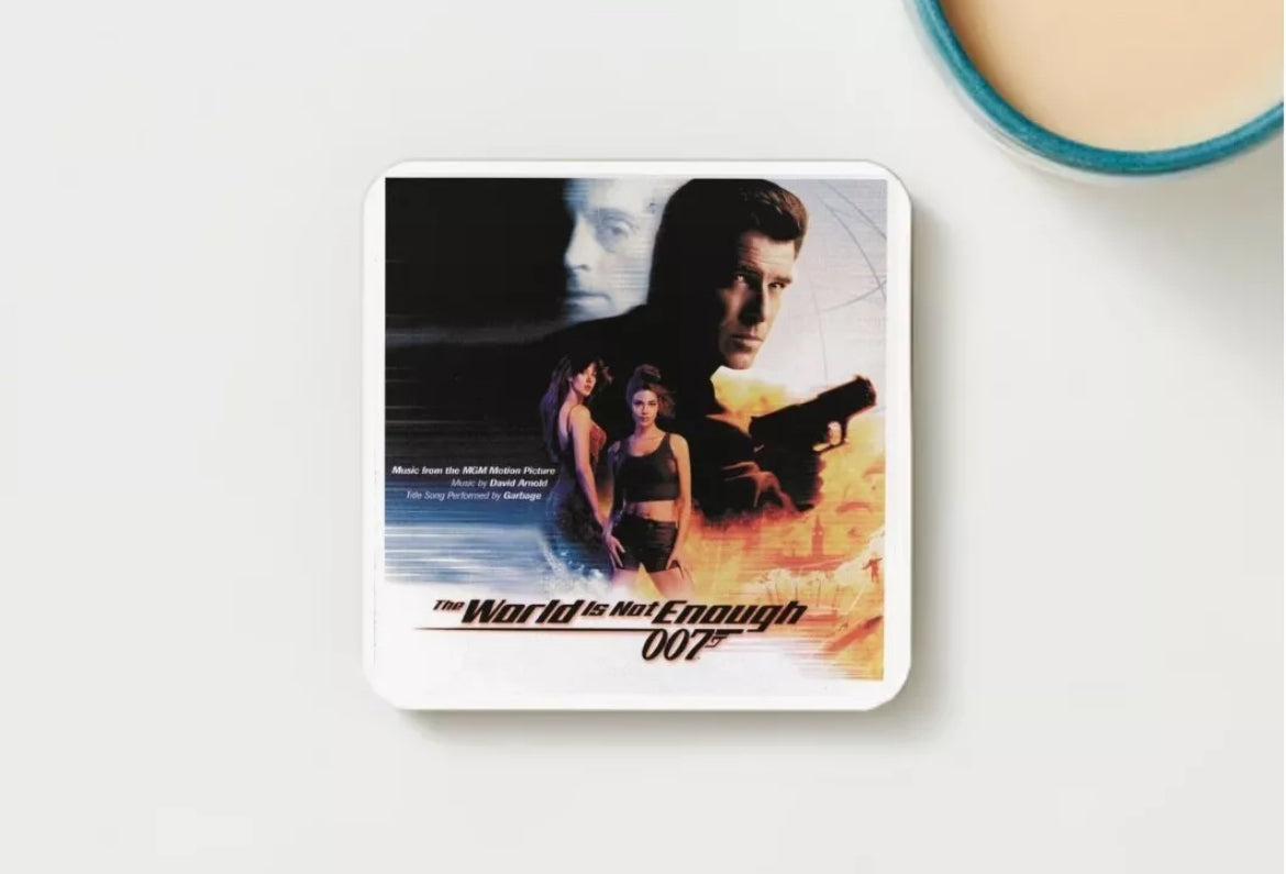 James Bond coaster sets various pack sizes! You Choose Film! 007 Connery Moore