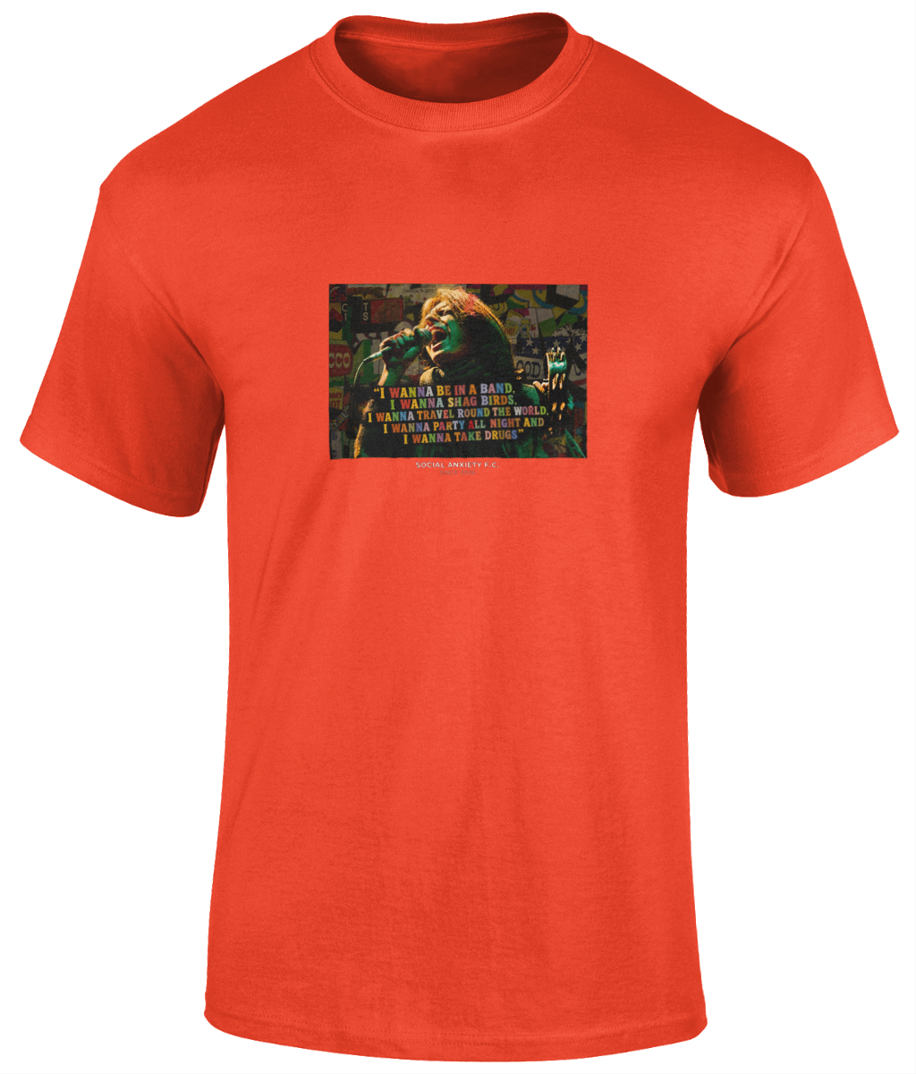 SHAUN RYDER QUOTE // T-Shirt by Social Anxiety F.C.