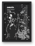 DIGITAL Oasis Toronto Setlist Print - Both Dates