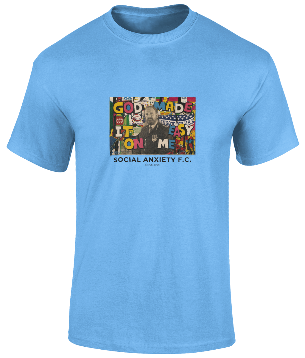 GODS COP HAPPY MONDAYS // T-Shirt by Social Anxiety F.C.