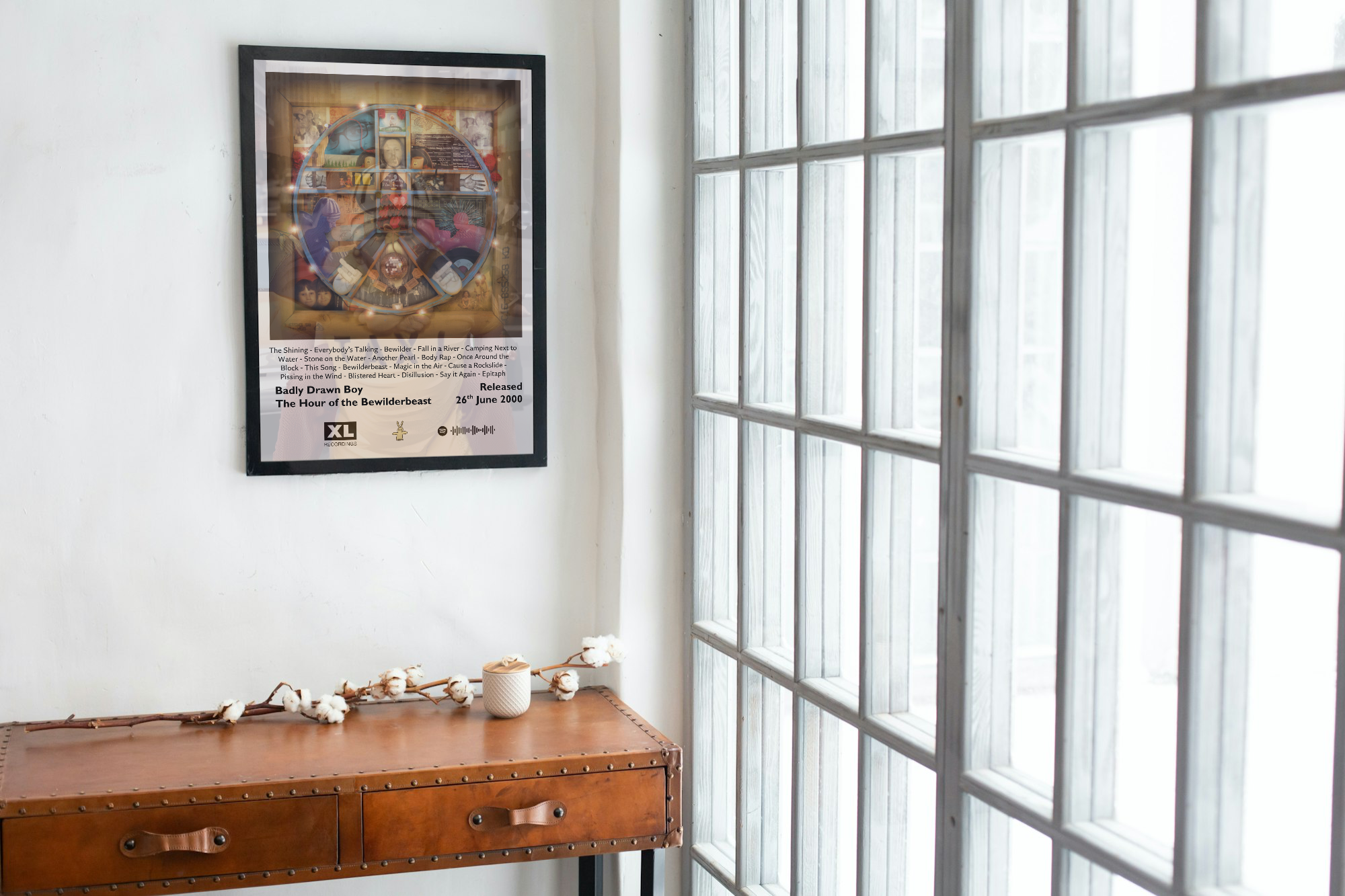 Badly Drawn Boy Hour of the Bewilderbeast Album Print