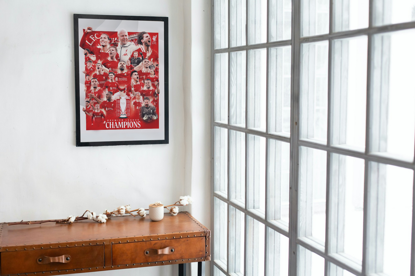 Liverpool Champions 24/25 Season A1-5 with frame option