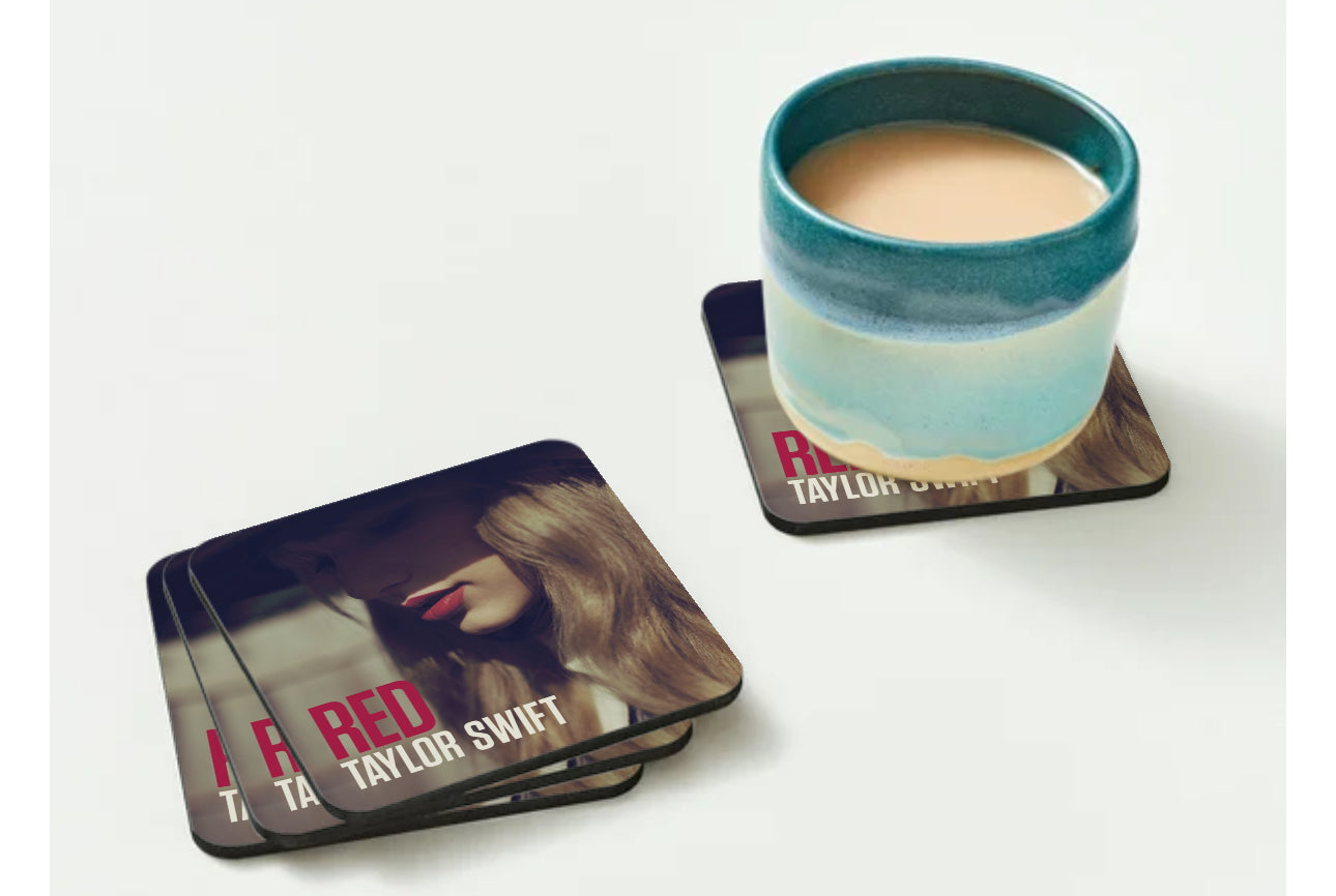 Taylor Swift Album Coaster Sets - Multiple Pack Sizes - Midnights 1989