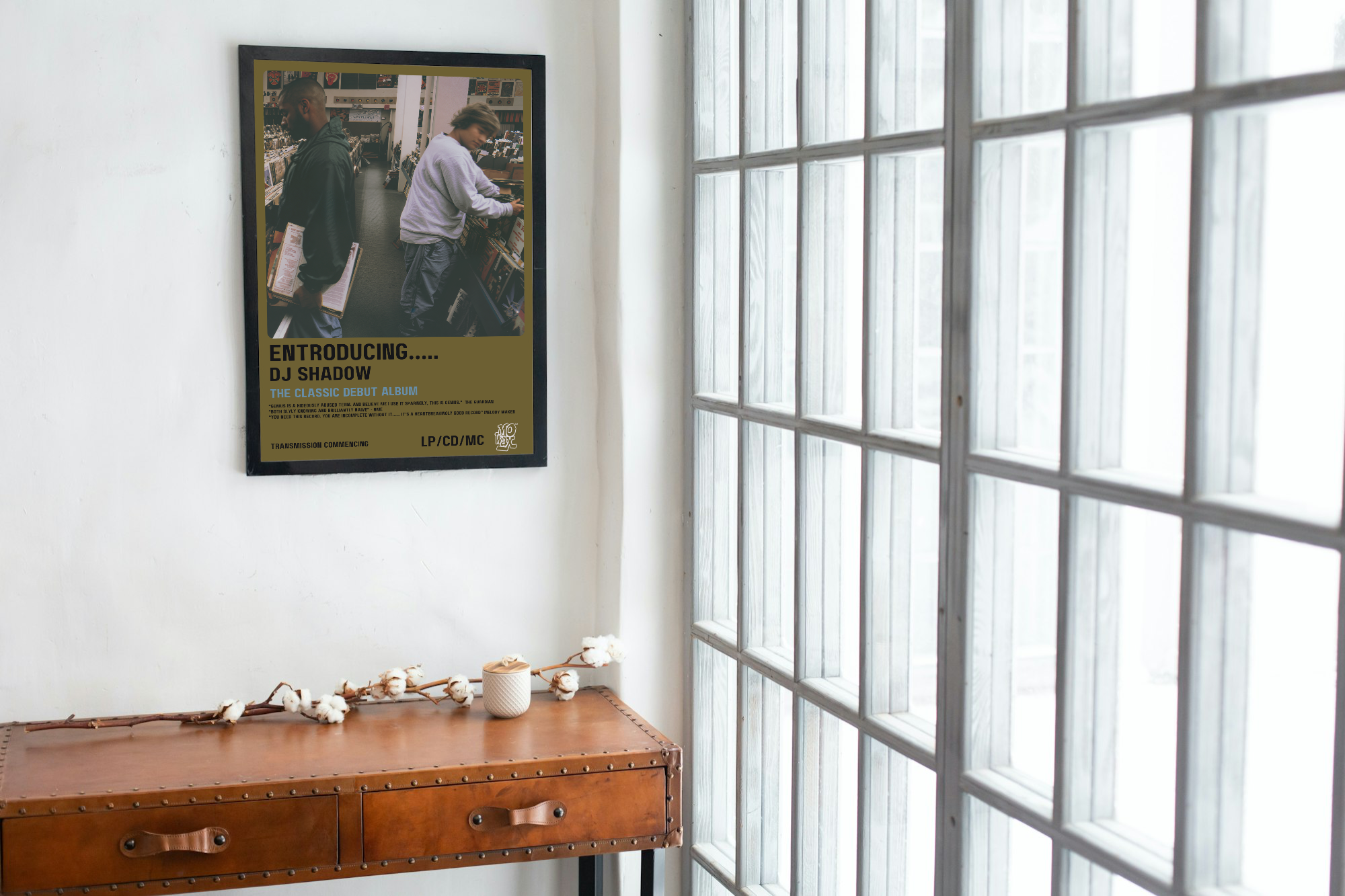 DJ Shadow Entroducing Print