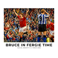 Bruce in Fergie Time// T-Shirt by Social Anxiety F.C.