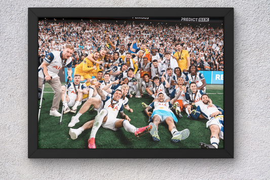 Tottenham Europa League 2025 Winners Poster - A1-5 Frame Option