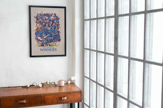 Chelsea Europa Conference Winners 2025 Poster - A1-5 Frame Option