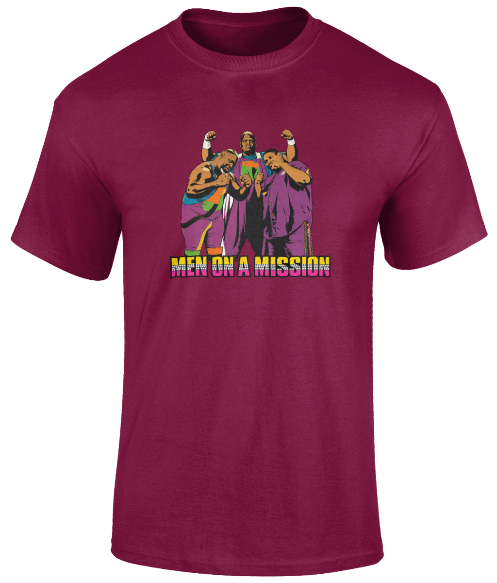 Men On A Mission Wrestling T-Shirt