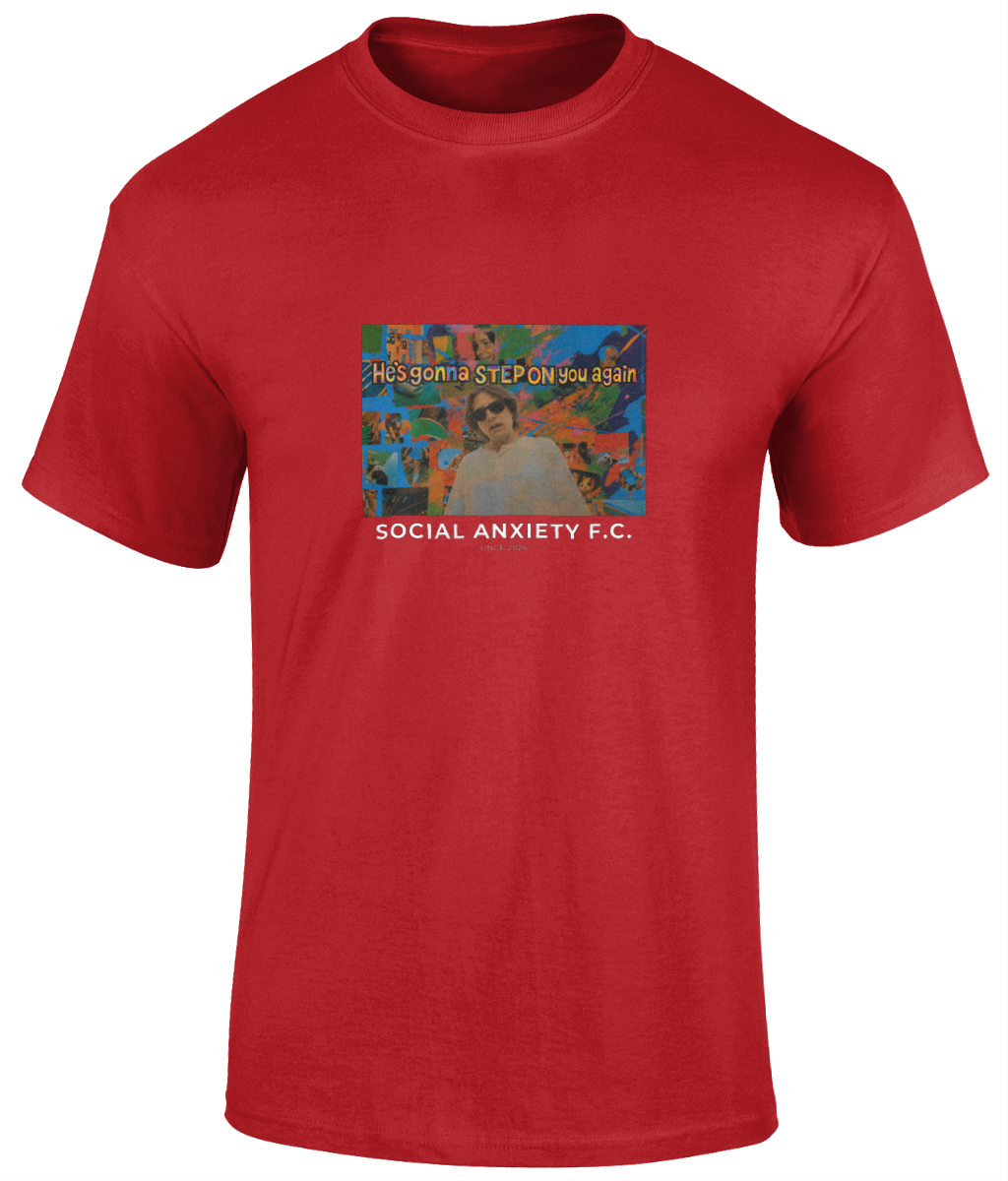 STEP ON HAPPY MONDAYS // T-Shirt by Social Anxiety F.C.