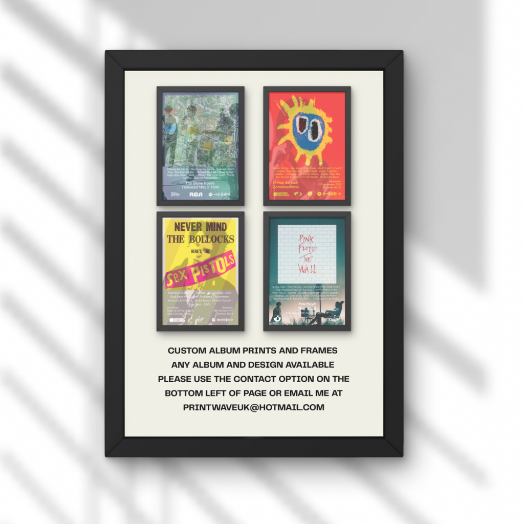 Custom Album Print - Get In Touch