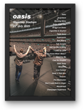 Oasis Wembley DIGITAL Setlist Print - All Dates
