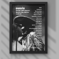 DIGITAL Oasis Mexico City Setlist Print - Both Dates
