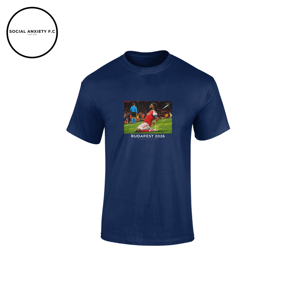 Arsenal Budapest 2026 // T-Shirt by Social Anxiety F.C.