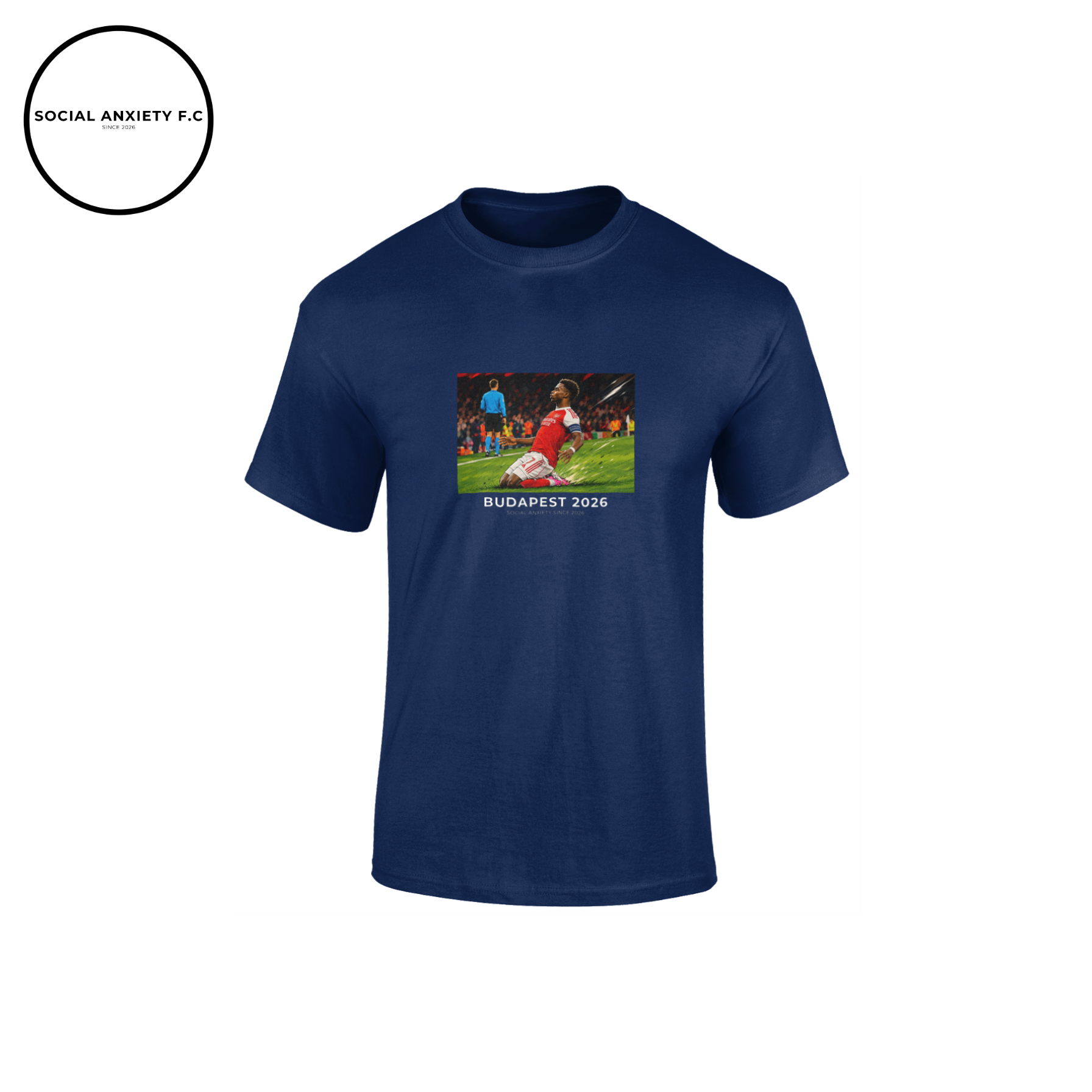Arsenal Budapest 2026 // T-Shirt by Social Anxiety F.C.