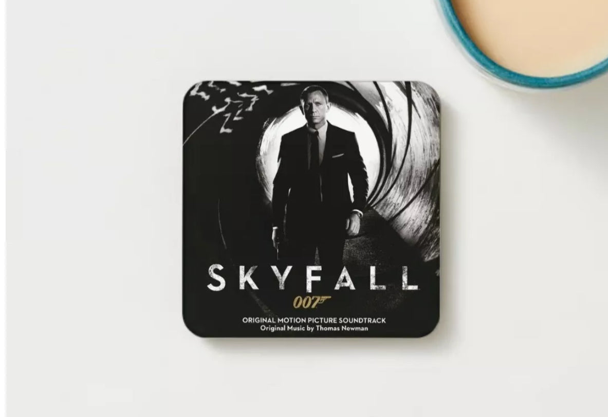 James Bond coaster sets various pack sizes! You Choose Film! 007 Connery Moore