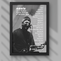 Oasis Sydney Setlist Print - Night Two 8th Nov
