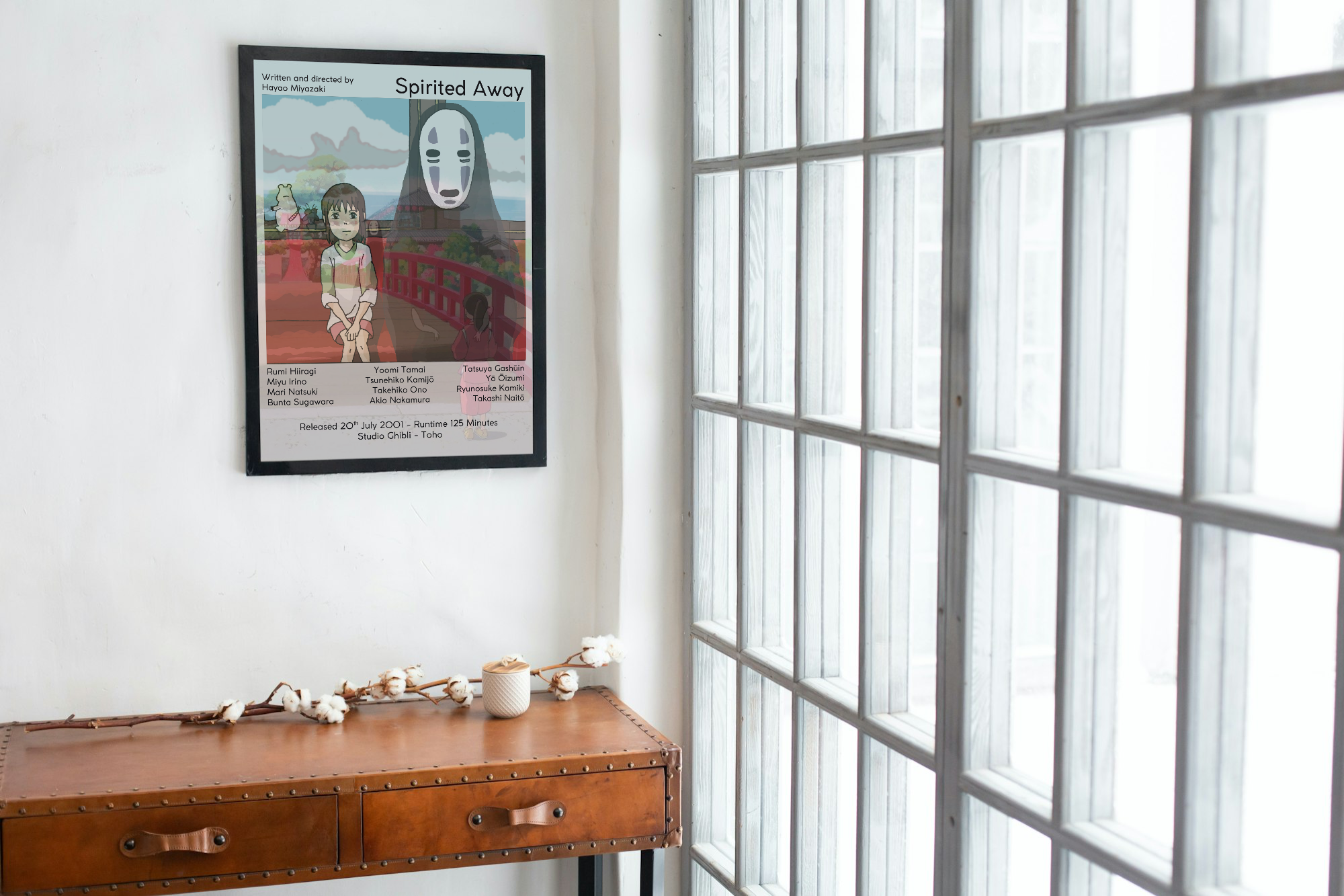 Spirited Away Anime Movie Print