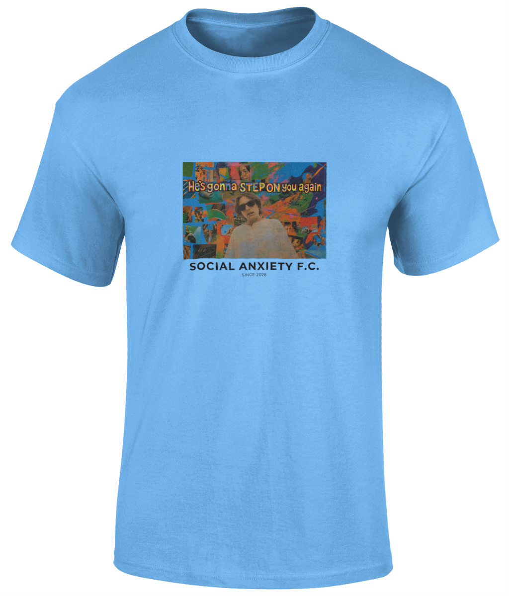 STEP ON HAPPY MONDAYS // T-Shirt by Social Anxiety F.C.