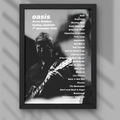 Oasis Sydney DIGITAL Setlist Print - Night One 7th Nov