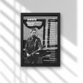 Oasis Edinburgh Setlist Print New Design - All Dates