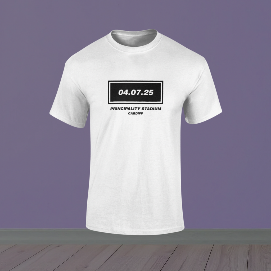 Oasis Cardiff T Shirt - Both Dates