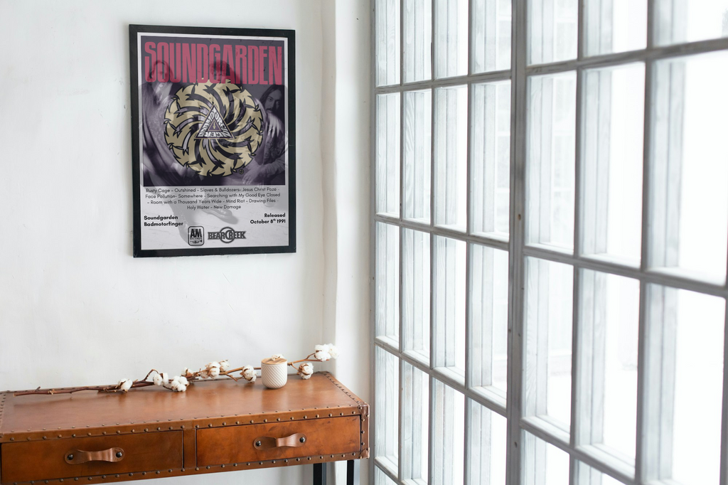 Soundgarden Badmotor Finger Album Print