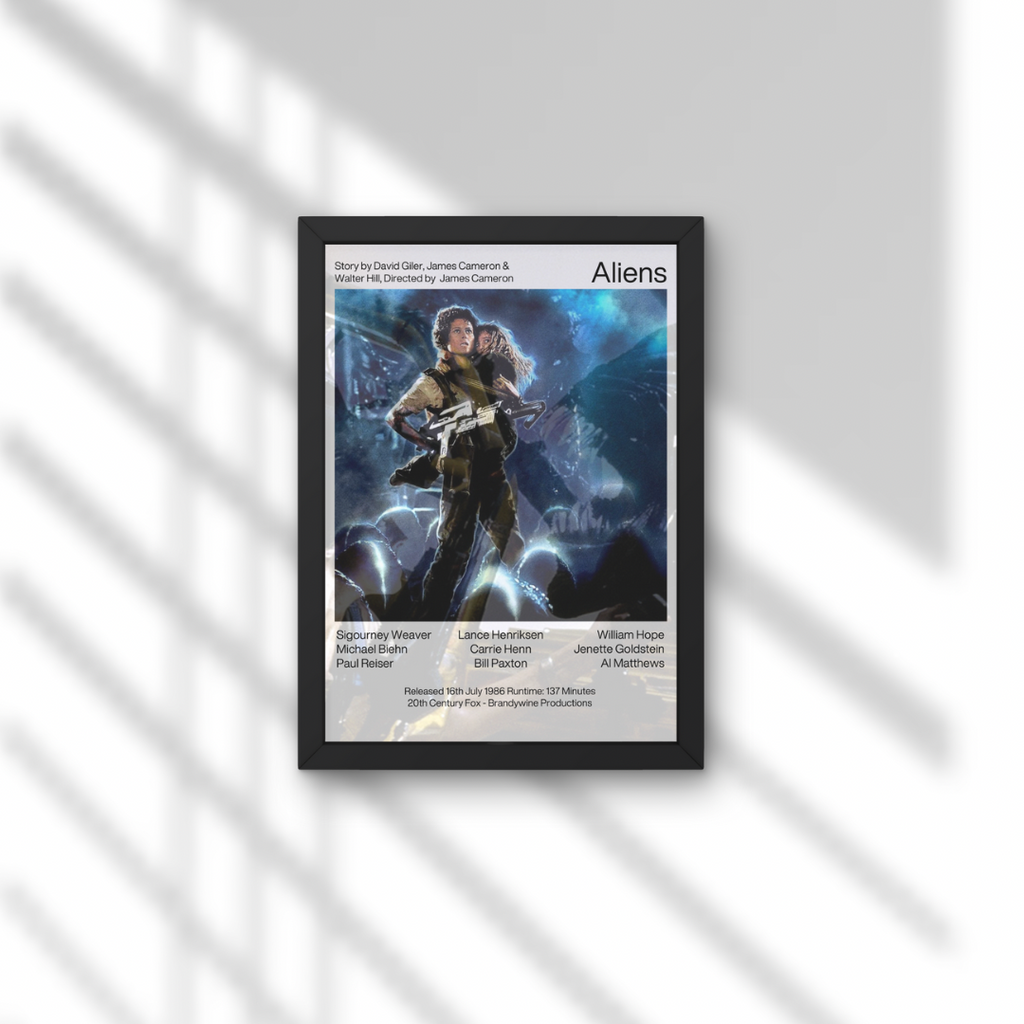 Aliens Movie Print