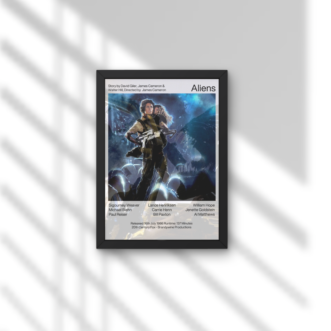 Aliens Movie Print