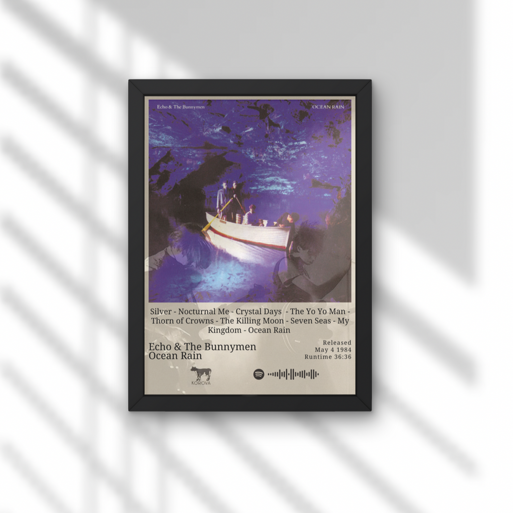 Echo and the Bunnymen Ocean Rain Print