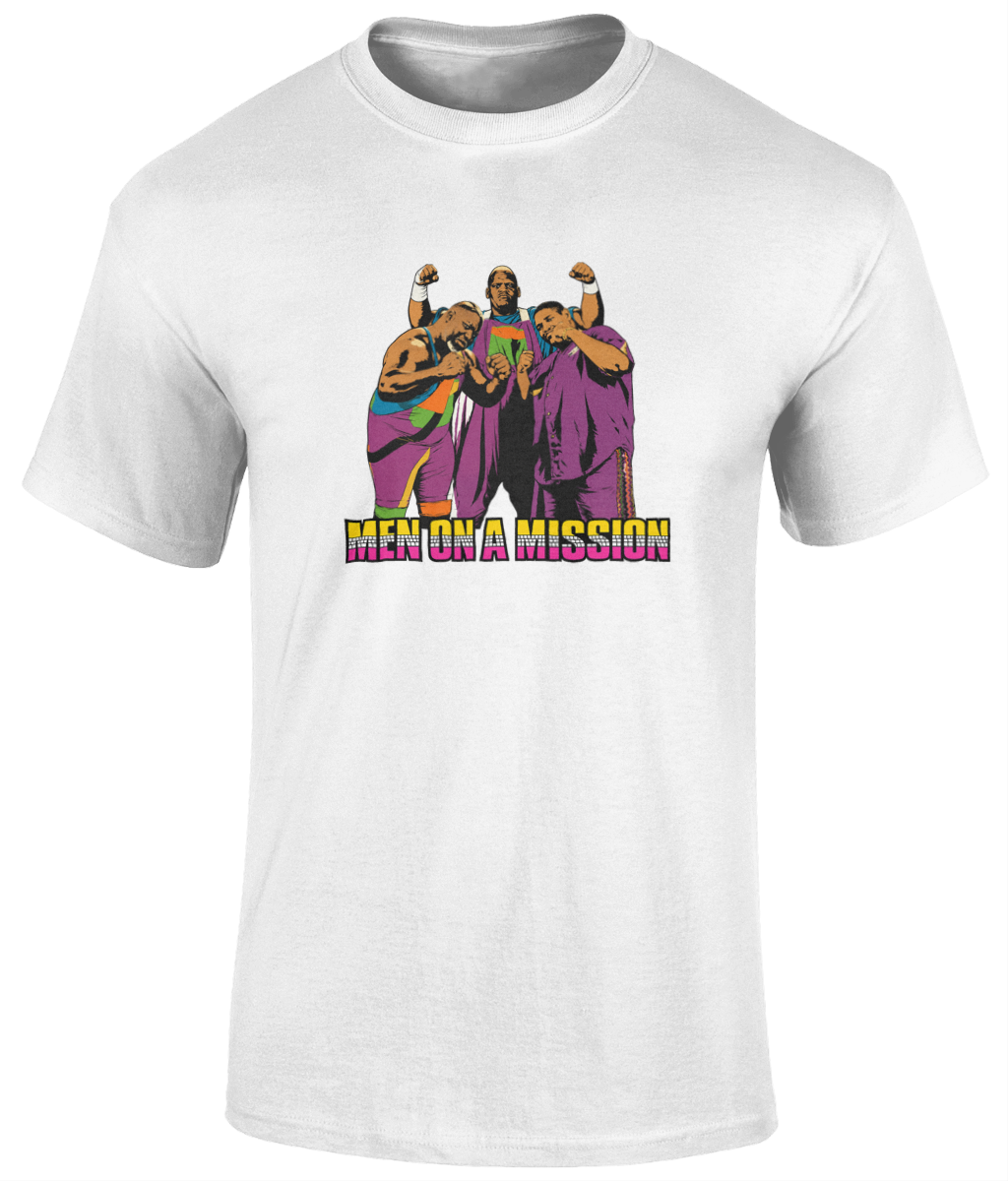 Men On A Mission Wrestling T-Shirt